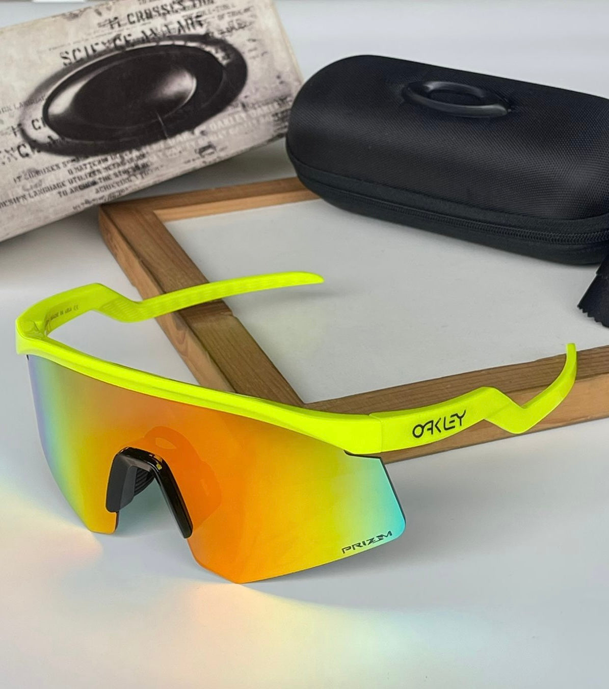 Sport Cycling Shield Sunglasses for Men & Women | UV Protection Wraparound Sports Shades