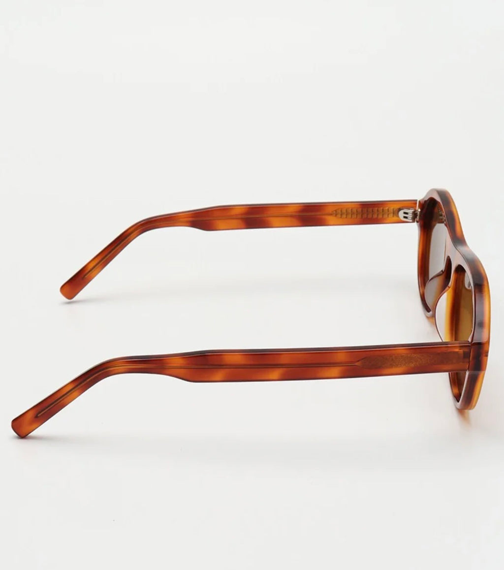 Classic Tortoise Shell Sunglasses for Men & Women | UV Protection Retro Square Shades